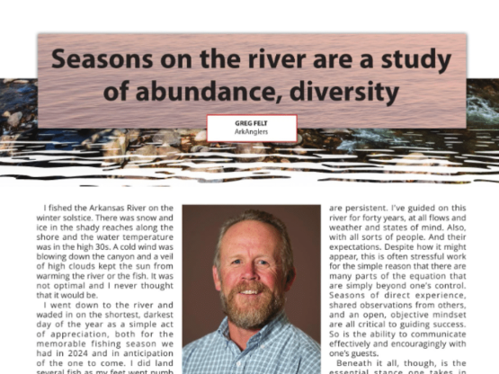 A picture of the article as featured in the magazine, with a picture of the magazine cover in the lower left corner.