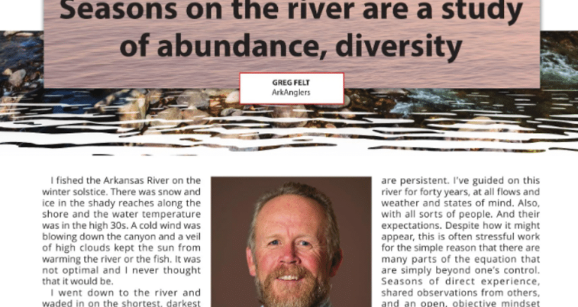 A picture of the article as featured in the magazine, with a picture of the magazine cover in the lower left corner.